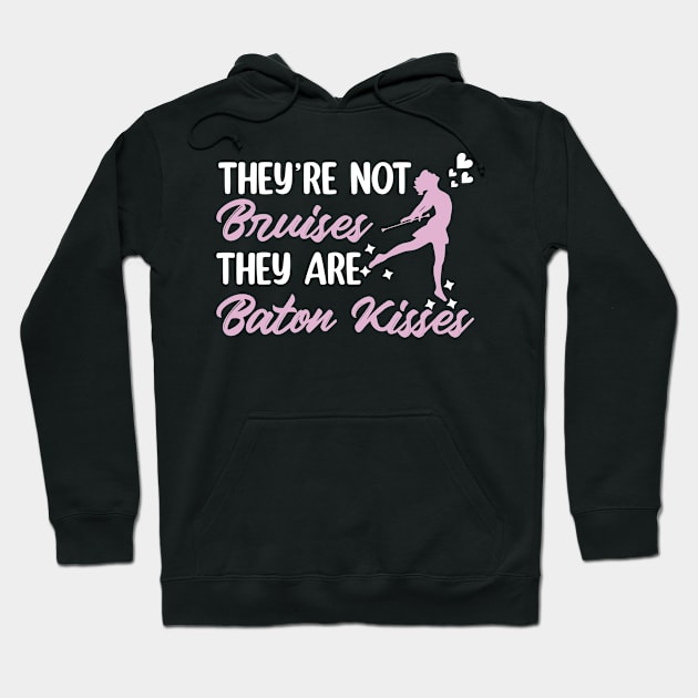 baton twirling lover Hoodie by Be Cute 